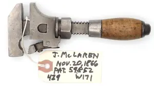 6''L J. McLaren 11/20/66 Pat 59,852, RARE