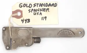 5''L "Gold Standard Spanner Made In USA"