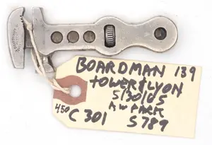 3''L "Boardman Patent Tower & Lyon N.Y."
