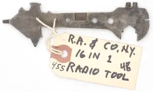 4.625''L "16 In 1 Radio Tool R.A. Co. NY"