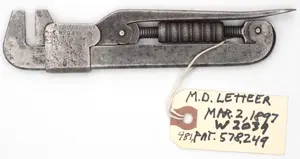 5.5''L "Letteer & Co Delavan Wisc" bicycle wrench