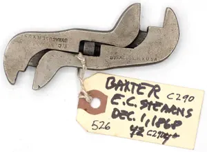 4''L Baxter "EC Stearns Syracuse NY"