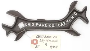 8''L "Ohio Rake Co. Dayton O."