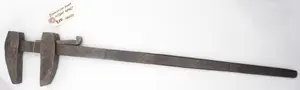 26.25''L Blacksmith-made wedge adjust