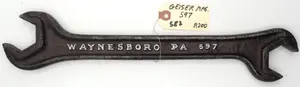 15.5''L "Geiser Mfg Co"