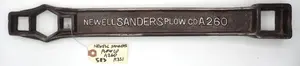 19''L "Newell Sanders Plow Co A260"