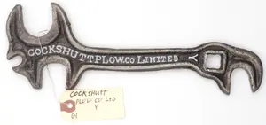11''L "Cockshutt Plow Co Limited Y"
