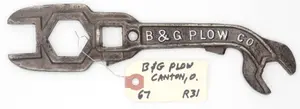 9.625''L "B&G Plow Co"
