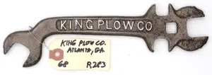9''L "King Plow Co"