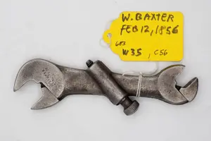 6.5''L "W. Baxter 1856"