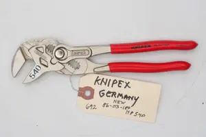 7.5''L "Knipex" quick adjust pliers
