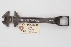 8.75''L "1" R.L. Brashears 1890 patent
