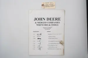 John Deere & Merged Companies Wrenches