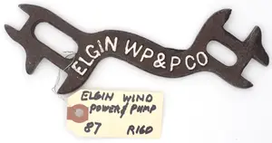 8''L "Elgin WP & P Co"