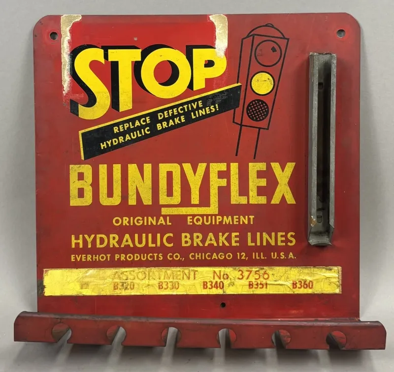 STOP Bundyflex Hydrauilic Brake Lines Store Disply from auction in Jackson, Michigan — image 26