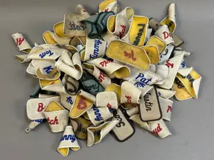 Lot 120 60s 70s Automotive Clothing Name Patches