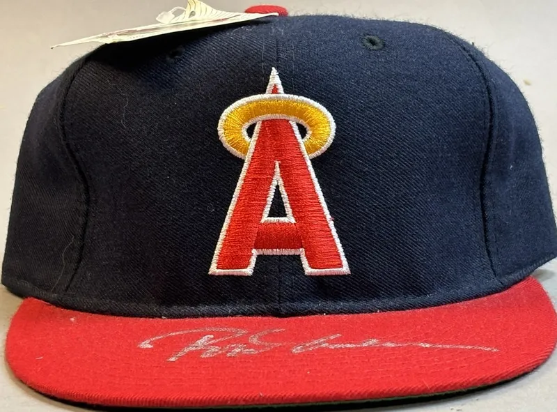 Rod Carew Signed Anaheim Angels New Era Sz 7 Hat from auction in Jackson, Michigan — image 37