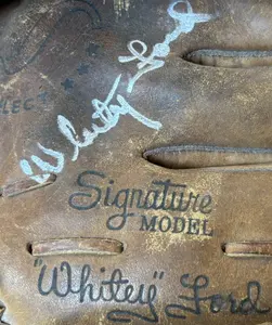 Whitey Ford Signed Spalding 42-241 Baseball Glove