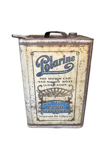 Polarine Standard Oil Co. Motor Car Boat 5 Gallon Oil Can