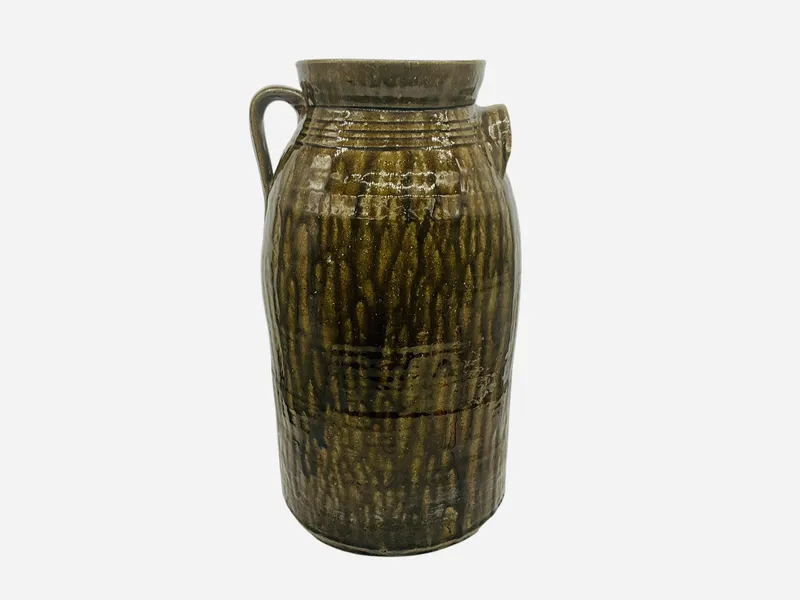 Possible Tarp Dorsey 4 Gallon Churn Awesome Glaze from auction in Cleveland, Georgia — image 36