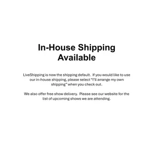 IN-HOUSE SHIPPING AVAILABLE