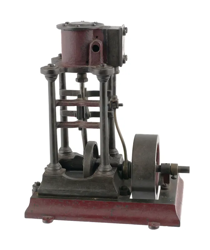 Antique Four-Column Vertical Steam Engine from auction in Clearwater, Florida — image 13