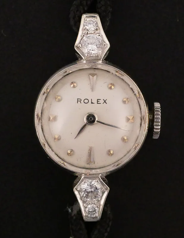 18K White Gold & Diamonds Ladies Rolex Watch from auction in Clearwater, Florida — image 22