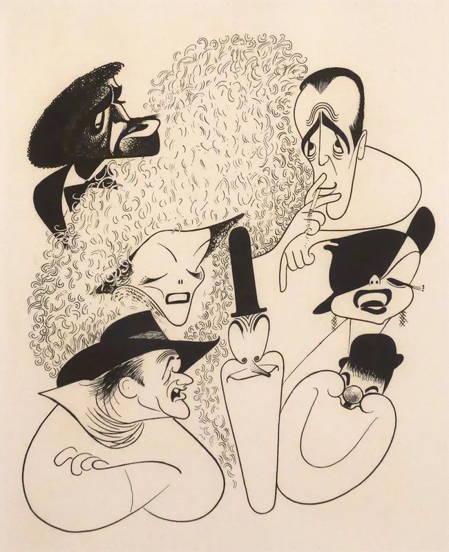 AL HIRSCHFELD Hollywood Etching from auction in Clearwater, Florida — image 22