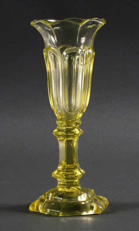 Boston & Sandwich, Loop, Flint Glass Vase from auction in Clearwater, Florida — image 34