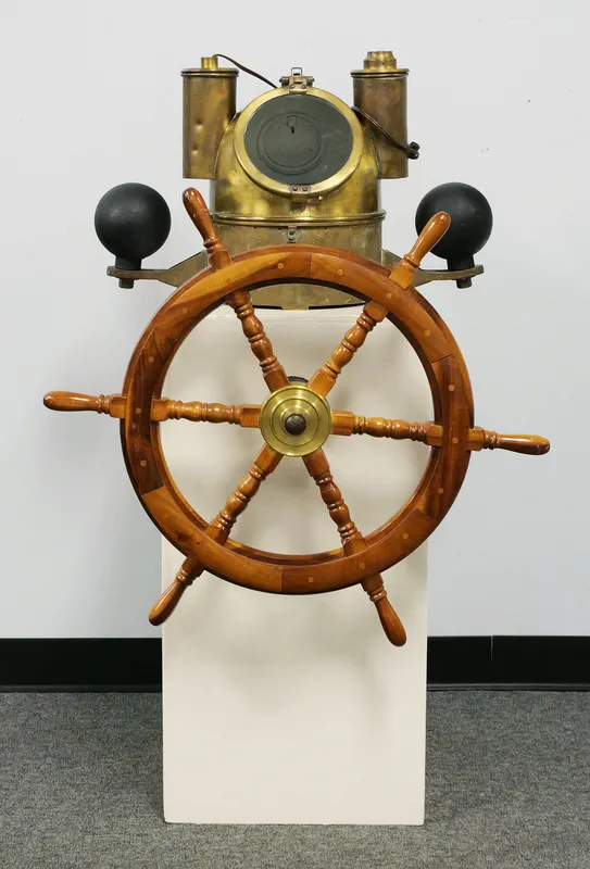 WWI Compensating Binnacle E.S. Ritchie Compass from auction in Clearwater, Florida — image 26