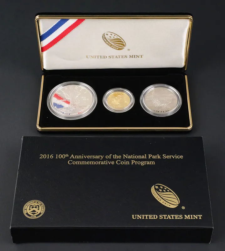 2016 National Park Service 3-Coin Proof Set from auction in Clearwater, Florida — image 42