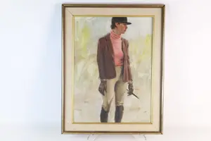 Oil on Canvas - Equestrian Rider