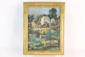 Oil on Board - Impressionist Landscape