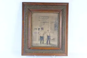 Antique Framed Photograph/Print