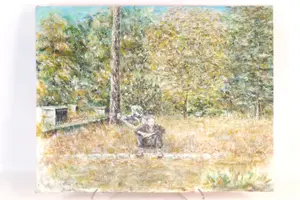 Oil on Board - Landscape