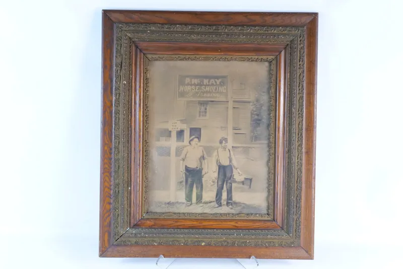 Antique Framed Photograph/Print from auction in Williamstown, New Jersey — image 12