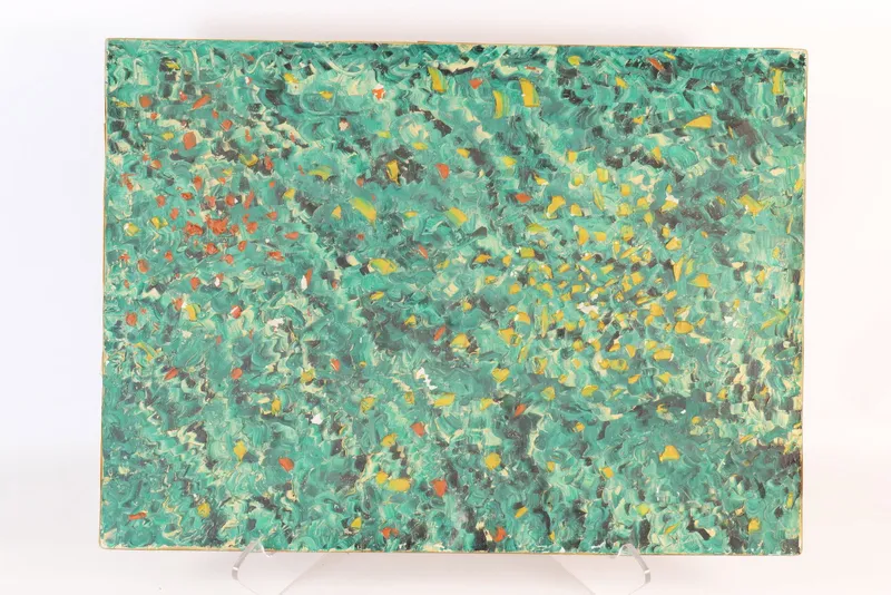 Mid Century Modern Abstract Expressionist Oil Painting from auction in Williamstown, New Jersey — image 33