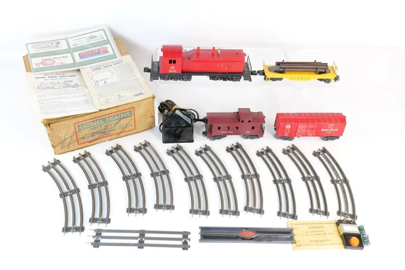 Vintage 1955 Lionel Postwar 1525 MKT Katy Diesel Freight Set from auction in Williamstown, New Jersey — image 21