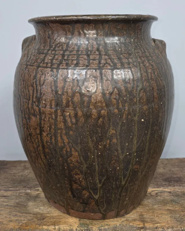 1850-60s 3gal Davidson Jar, DeKalb County Alabama from auction in Bogart, Georgia — image 13