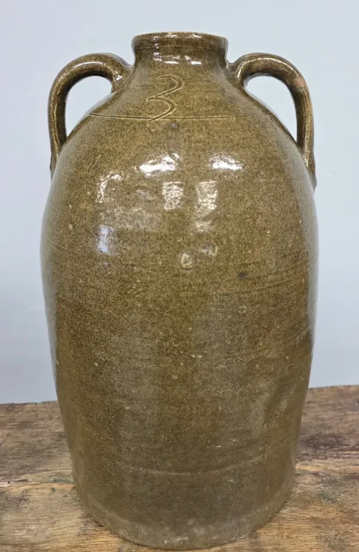 Sand Mountain Alabama 3gal Double Handle Syrup Jug from auction in Bogart, Georgia — image 29