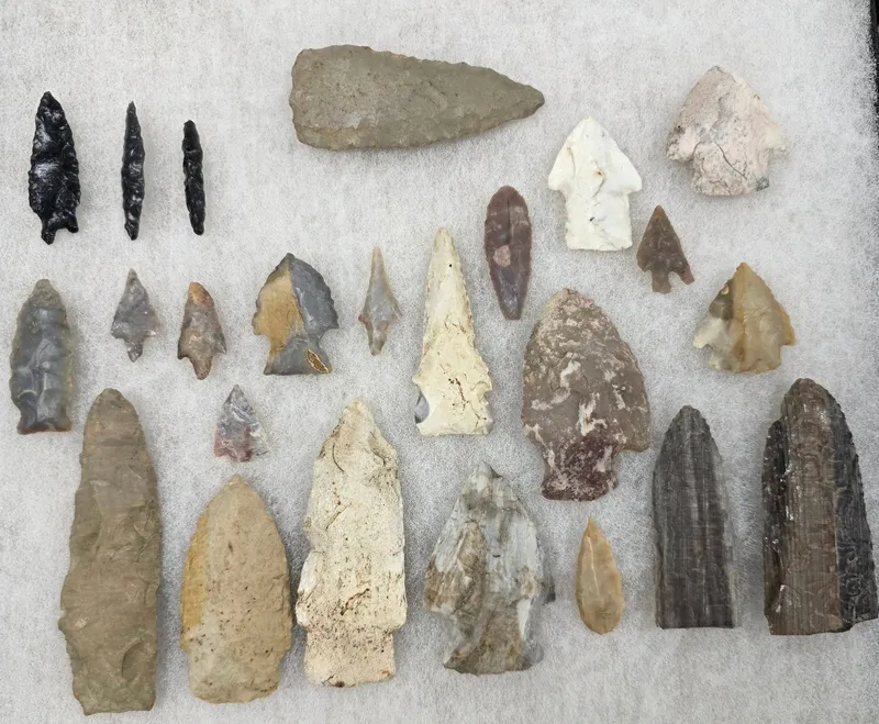 Native American Artifact Point Lot from auction in Bogart, Georgia — image 10