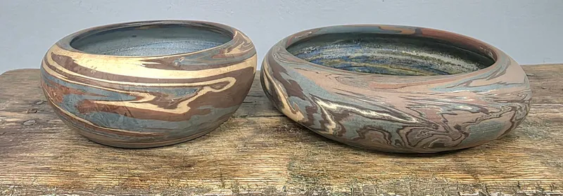 Niloak Pottery Bowl Lot of 2 from auction in Bogart, Georgia — image 5
