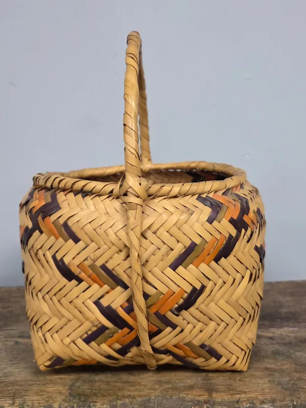 Choctaw Native American Hand Woven Basket from auction in Bogart, Georgia — image 23