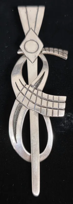 Vintage Sterling Silver Hopi Hair Pin from auction in Bogart, Georgia — image 36
