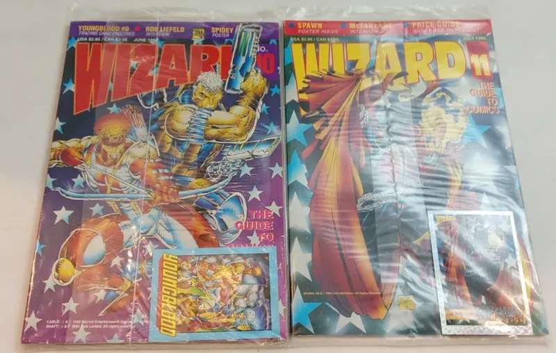 Wizard Magazine #50 & Wizard Ill Guide #9 Raw from auction in Ottawa, Ohio — image 14
