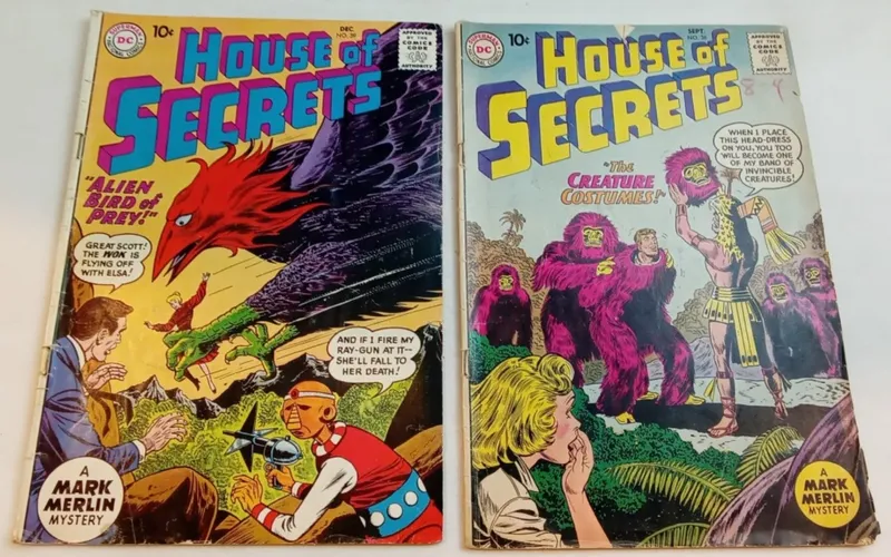 House of Secrets 85 and 86, Raw from auction in Ottawa, Ohio — image 15