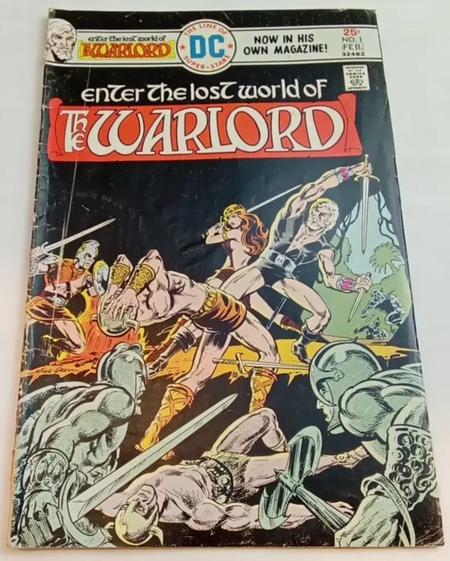 Warlord #1 DC 1976, Raw from auction in Ottawa, Ohio — image 19