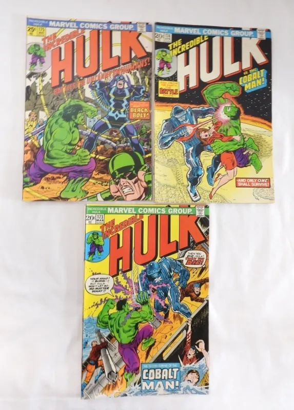 Marvel Hulk Comics #173, #174, #175 from auction in Ottawa, Ohio — image 36