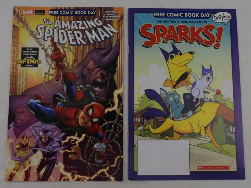 Free Comic Book Day Amazing Spider-Man & Sparks from auction in Ottawa, Ohio — image 40