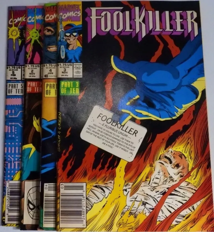 Marvel FoolKiller Comics Lot Raw from auction in Ottawa, Ohio — image 46